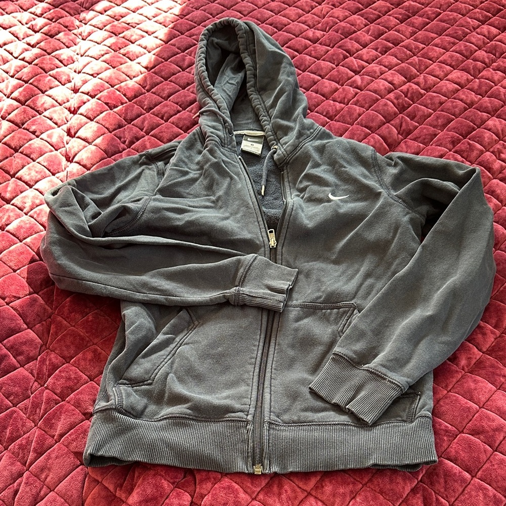 Nike black Hoodie with Drawstrings